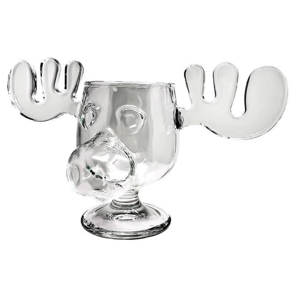 240ml Glass Moose Mug Christmas Vacation Movie Mug Coffee Mugs Cups Wine Beer Water Juice Milk Glasses Drinkware